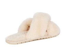 EMU Australia Hausschuhe Slipper Mayberry (100% Schaffell) natur Damen